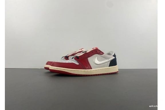 EP HV6157-100 Retro 1 Rookie (Numbered) OG Home Room Trophy Card Jordan Low 0310